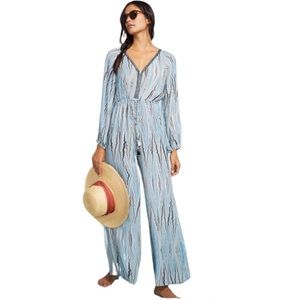 BL^NK LONDON  Irveni Stripe  Cover-Up Jumpsuit